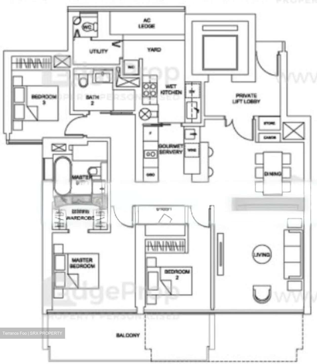 Marina One Residences (D1), Apartment #499715401